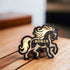 Customized Wooden Unicorn LED Table Lamp